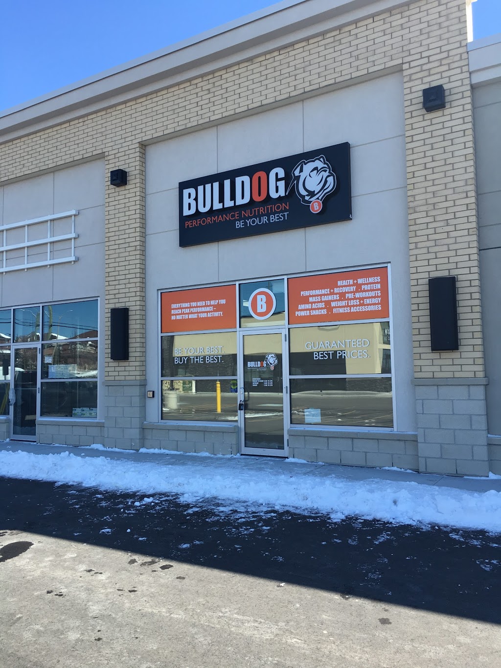 Bulldog Nutrition Aurora | 15620 Bayview Ave #6, Aurora, ON L4G 0Y7, Canada | Phone: (905) 503-3225