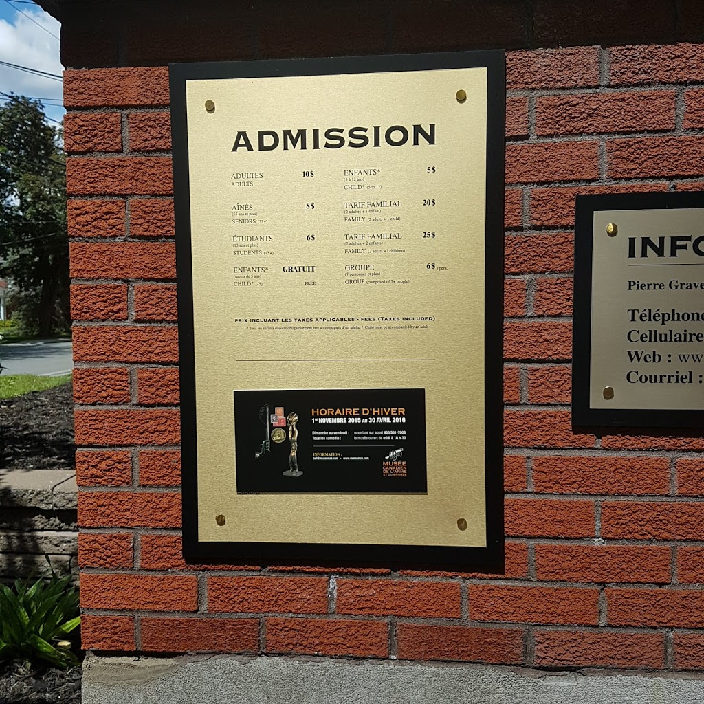 Musée canadien de l’Arme et du Bronze | 53 Rue Dufferin, Granby, QC J2G 4W8, Canada | Phone: (450) 405-4585