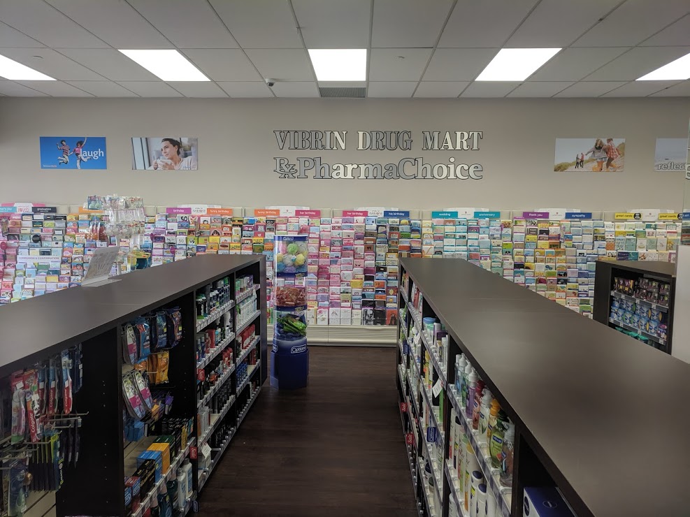 Vibrin Drug Mart PharmaChoice | 50 Bristol Rd E, Mississauga, ON L4Z 3K8, Canada | Phone: (905) 890-2233