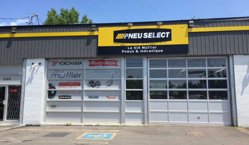 514 • MUFFLER (Tire Select) | 3599 Boul Saint-Jean, Dollard-des-Ormeaux, QC H9G 1W9, Canada | Phone: (514) 683-3537