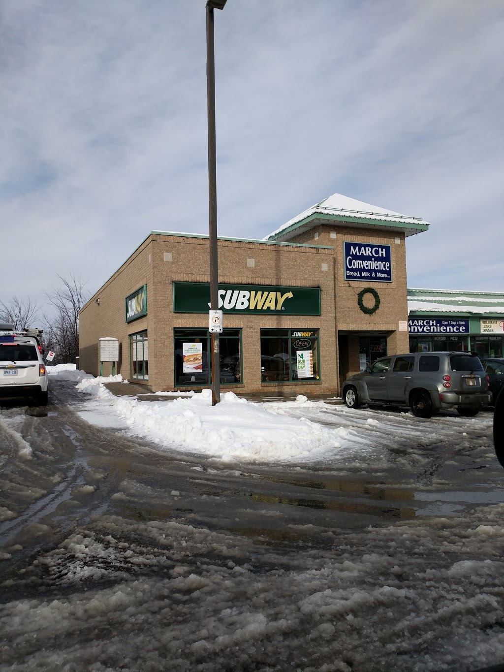 Subway | 700 March Rd, Kanata, ON K2K 2V9, Canada | Phone: (613) 591-8301