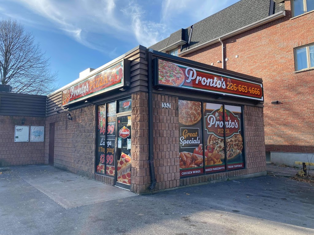 Prontos Pizza | 332 Wharncliffe Rd N, London, ON N6G 1E1, Canada | Phone: (226) 663-4666