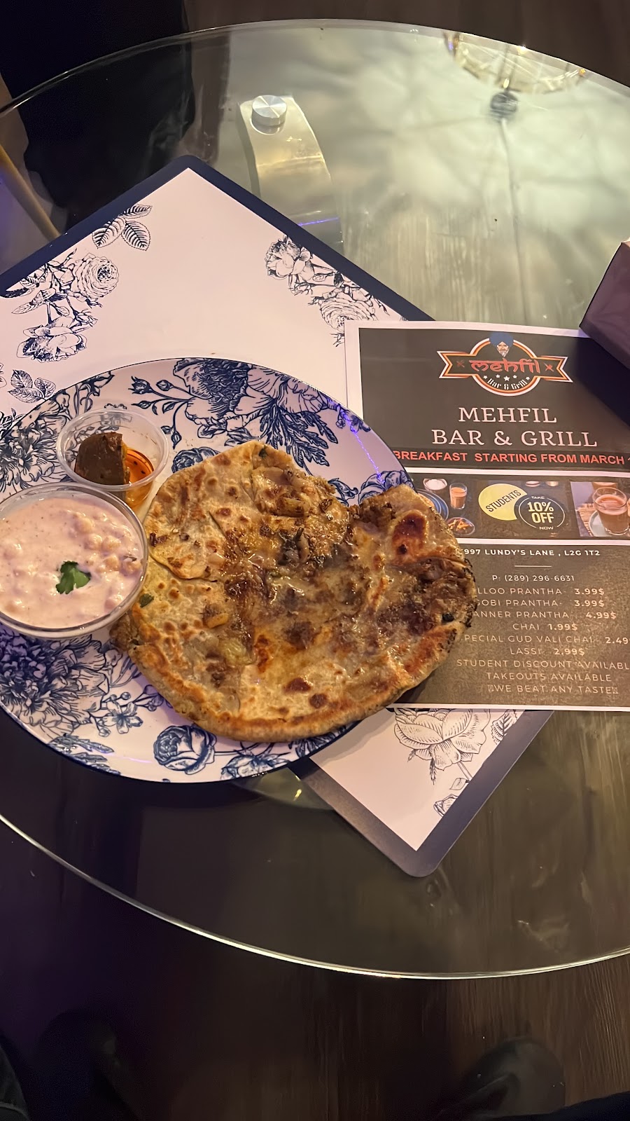 Mehfil bar & grill | 5997 Lundys Ln, Niagara Falls, ON L2G 1T2, Canada | Phone: (289) 296-6631