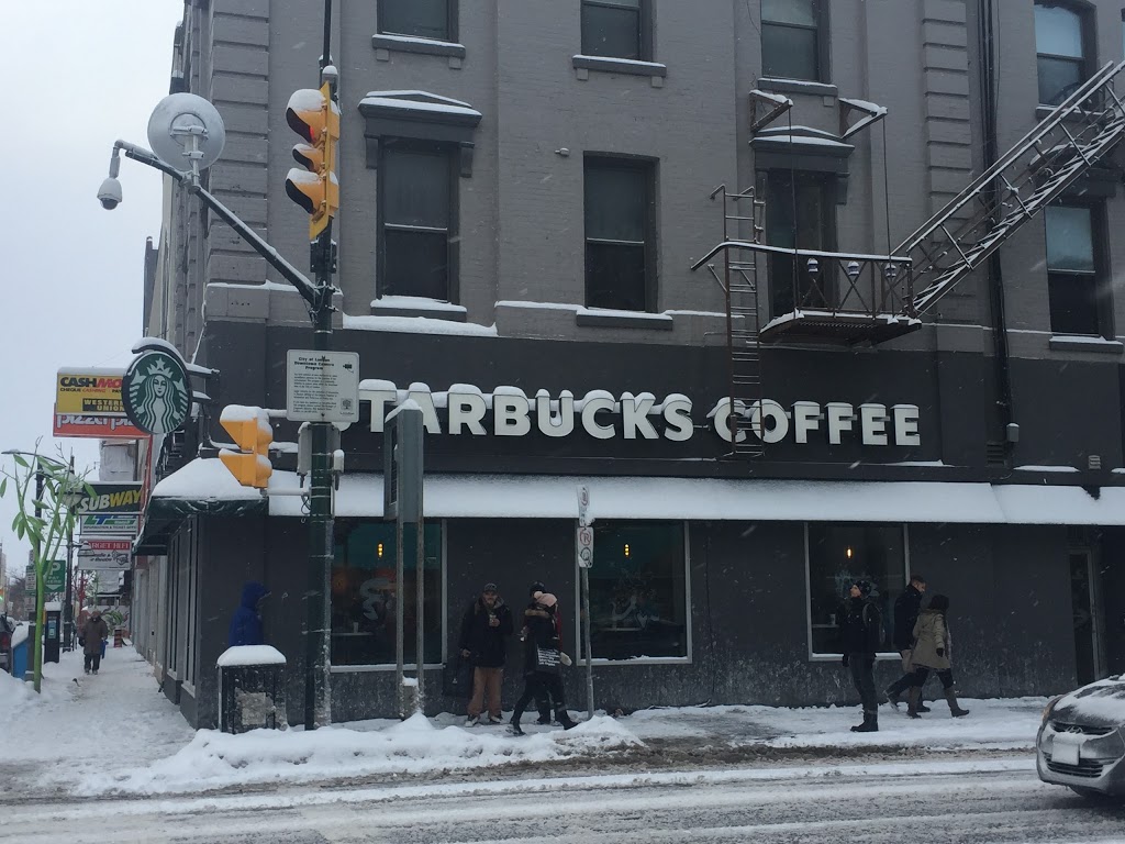 Starbucks | W Corner Unit, 160 Dundas St, London, ON N6A 1G1, Canada | Phone: (519) 434-2424