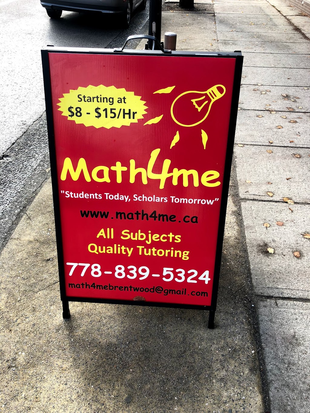 Math4me Burnaby Mountain | 1601 Burnwood Dr Unit # 6, Burnaby, BC V5A 4H1, Canada | Phone: (778) 839-5324