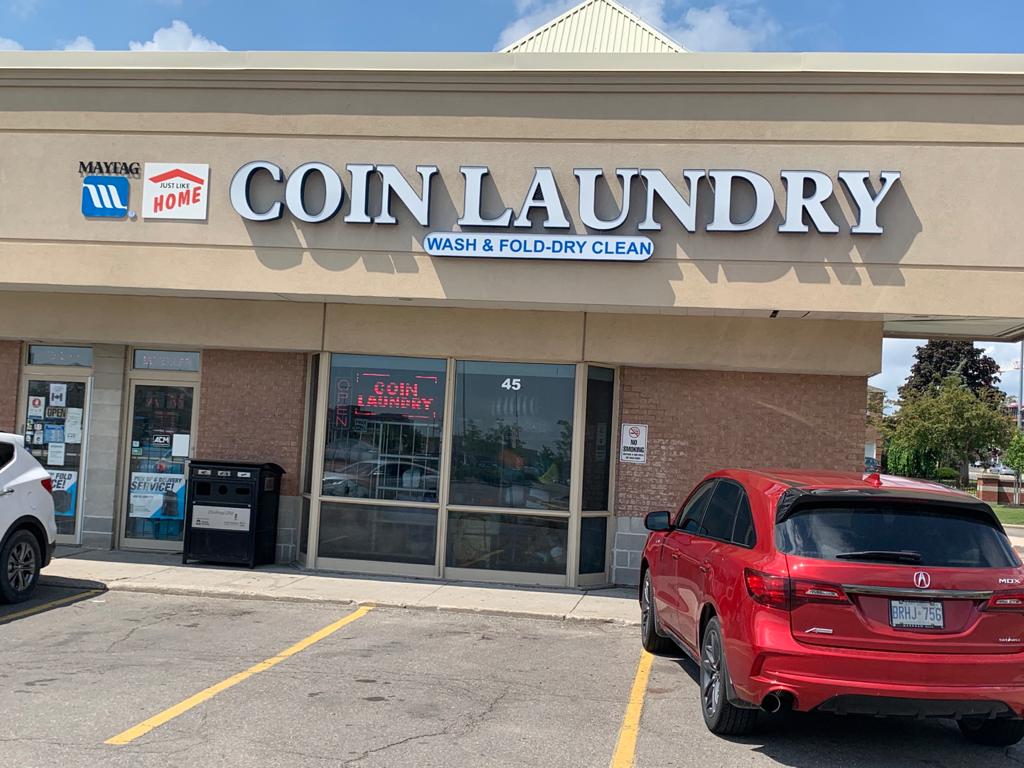 Just Like Home - Coin Laundry, Wash & Fold, and Dry Clean | 325 Central Pkwy W, Mississauga, ON L5B 3X9, Canada | Phone: (905) 281-8272