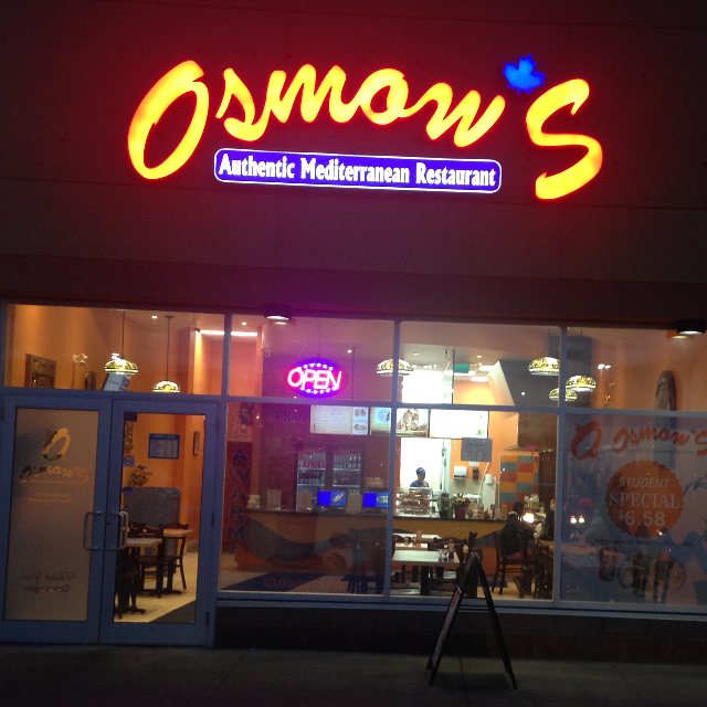 Osmows Shawarma | RioCan Centre Burloak 3513, Wyecroft Rd H007, Oakville, ON L6L 0B6, Canada | Phone: (905) 825-1121