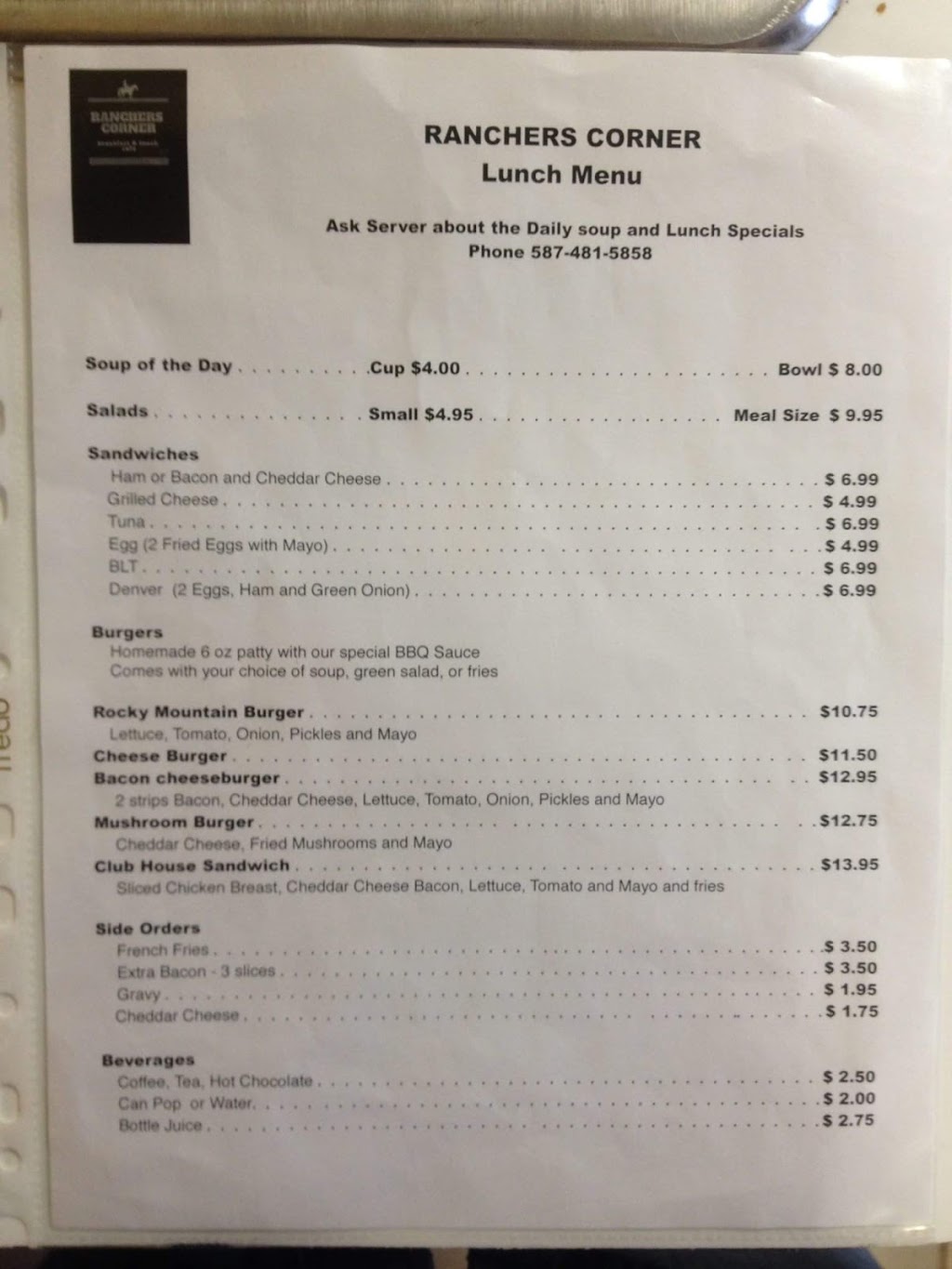 Corner House Cafe | Off hwy 22 s, Millarville, AB T0L 1K0, Canada