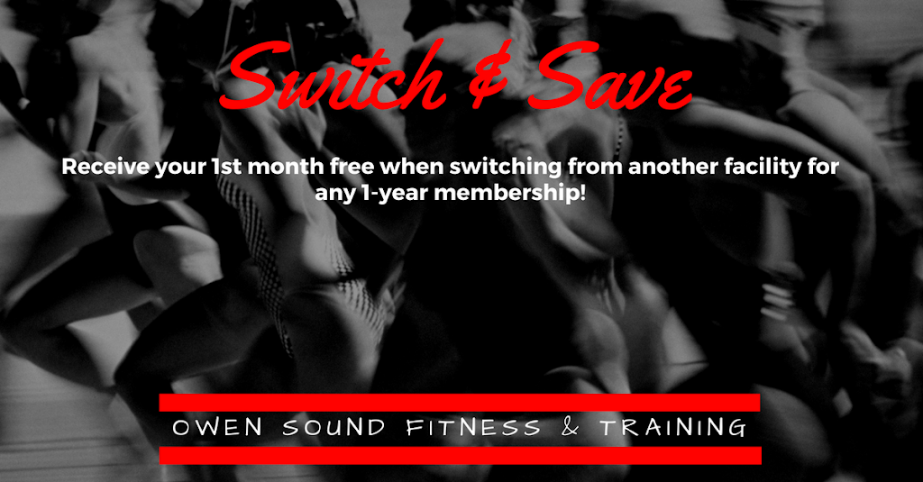 Owen Sound Fitness & Training | 3225 E Bayshore Rd, Owen Sound, ON N4K 5N3, Canada | Phone: (519) 376-4991