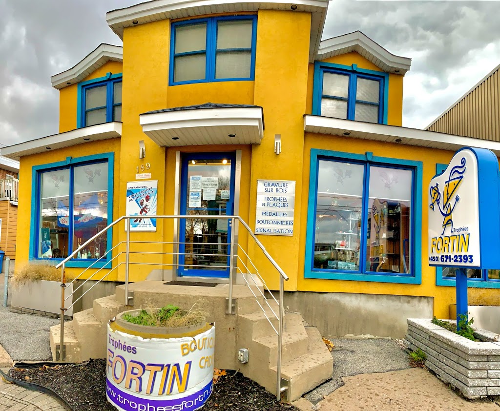 Trophées Fortin | 189 Rue Saint-Louis, LeMoyne, QC J4R 2L3, Canada | Phone: (450) 671-2393