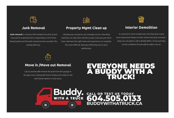 Buddy With a Truck | 19135 70 Ave, Surrey, BC V4N 0A6, Canada | Phone: (604) 505-0133