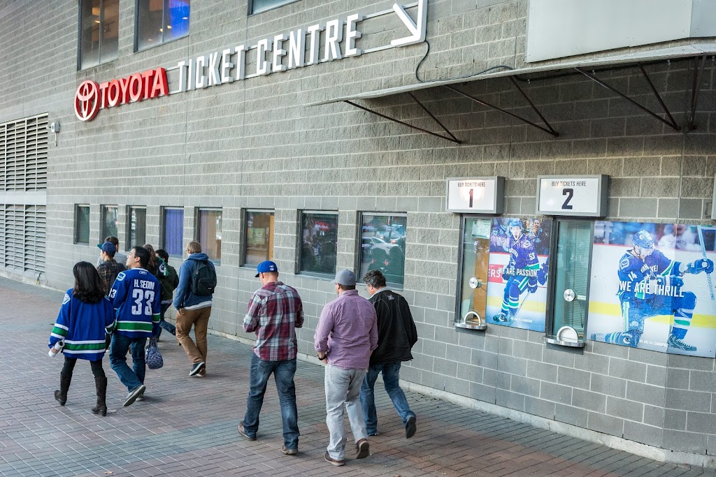 Toyota Ticket Centre | 800 Griffiths Way, Vancouver, BC V6B 6G1, Canada | Phone: (604) 899-7676