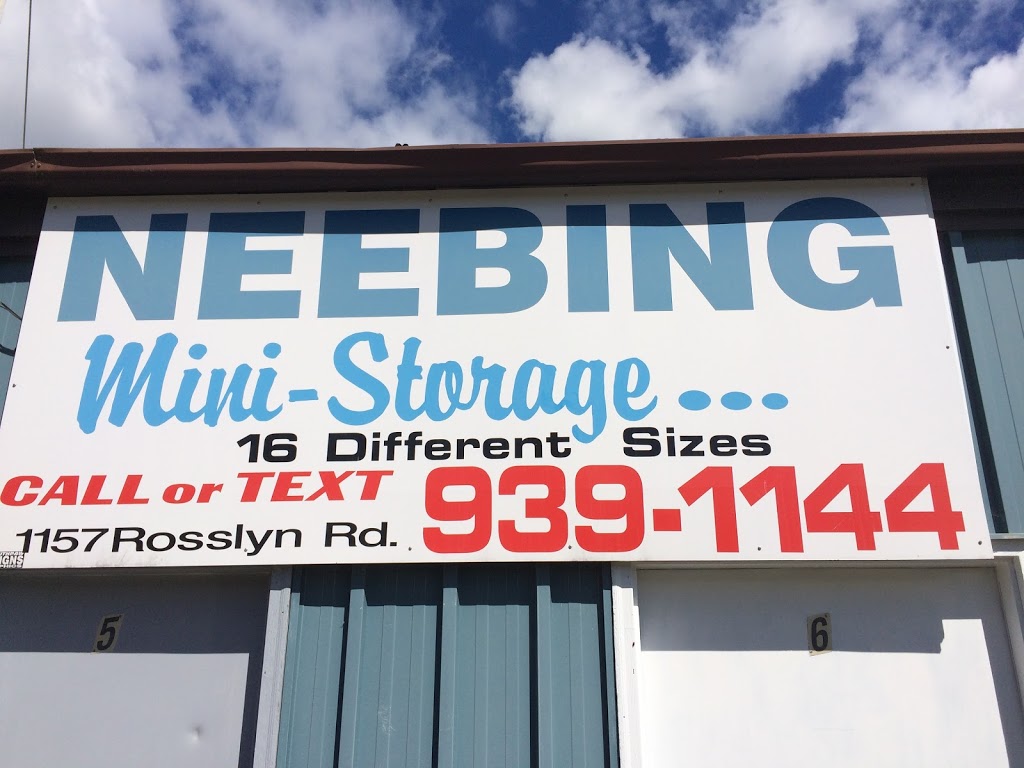 Neebing Mini Storage | 1157 Rosslyn Rd, Thunder Bay, ON P7E 6V8, Canada | Phone: (807) 939-1144