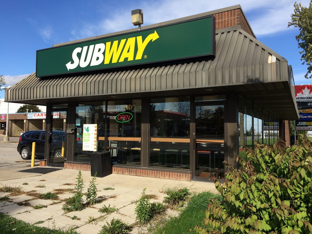Subway | restaurant | Petro Canada Gas/Convenience Store, 5555 Kennedy Rd, Mississauga, ON L4Z 3E1, Canada | 9055019996 OR +1 905-501-9996