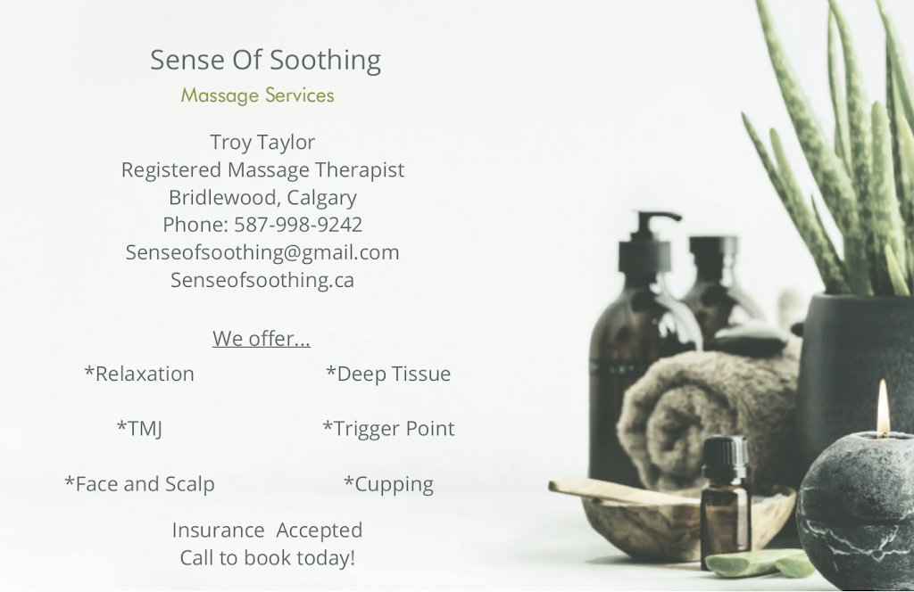 Sense Of Soothing | 446 Bridlemeadows Common SW, Calgary, AB T2Y 5C3, Canada | Phone: (587) 998-9242