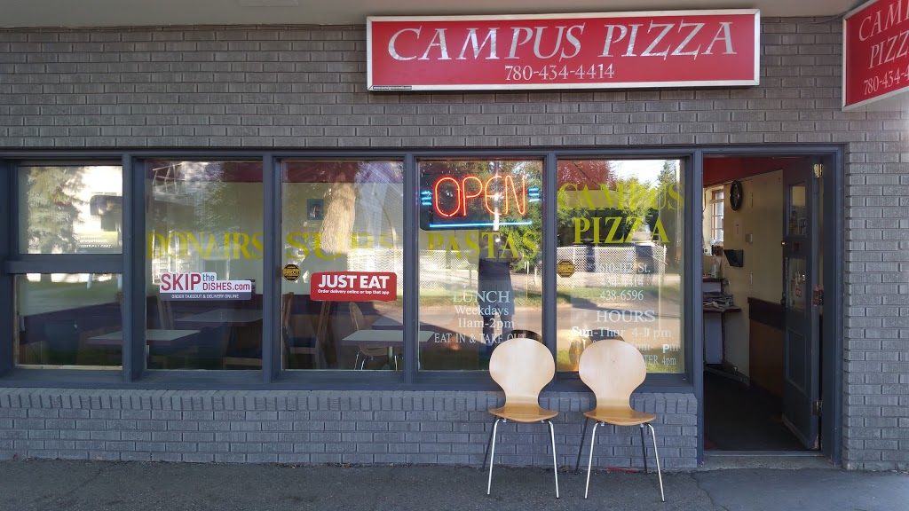 Campus Pizza | 7610 112 St NW, Edmonton, AB T6G 0J9, Canada | Phone: (780) 434-4414