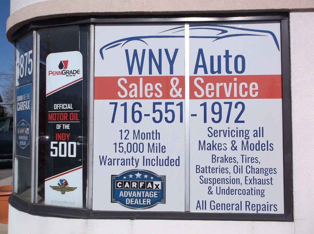WNY Auto Sales & Service, Inc | 3875 Delaware Ave, Tonawanda, NY 14217, USA | Phone: (716) 551-1972