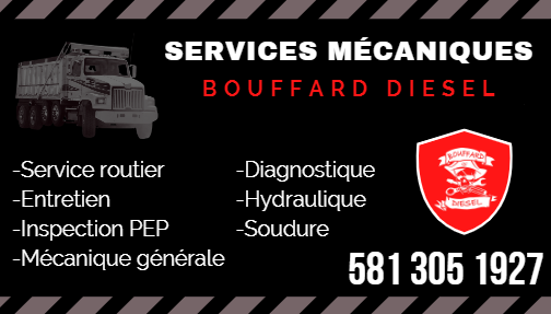 Bouffard Diesel | 1826 Rte de lAéroport, Québec, QC G2G 2P9, Canada | Phone: (581) 305-1927