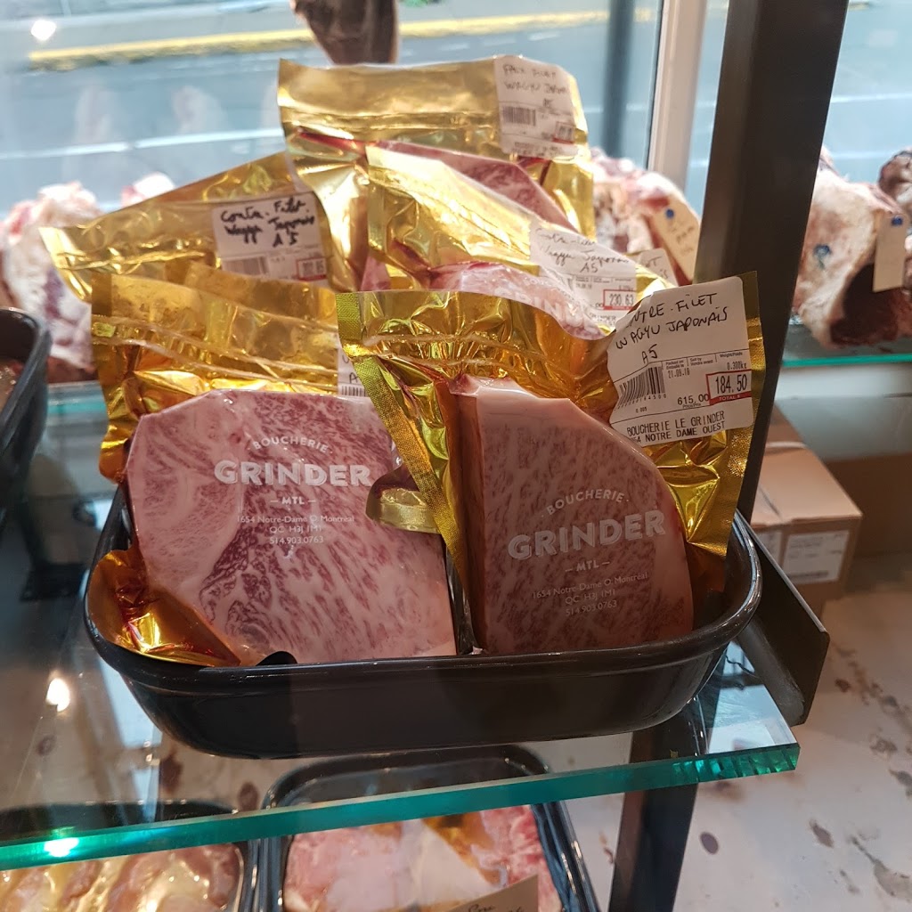 Grinder Butcher Shop | store | 1654 Rue Notre-Dame Ouest, Montréal, QC H3J 1M1, Canada | 5149030763 OR +1 514-903-0763