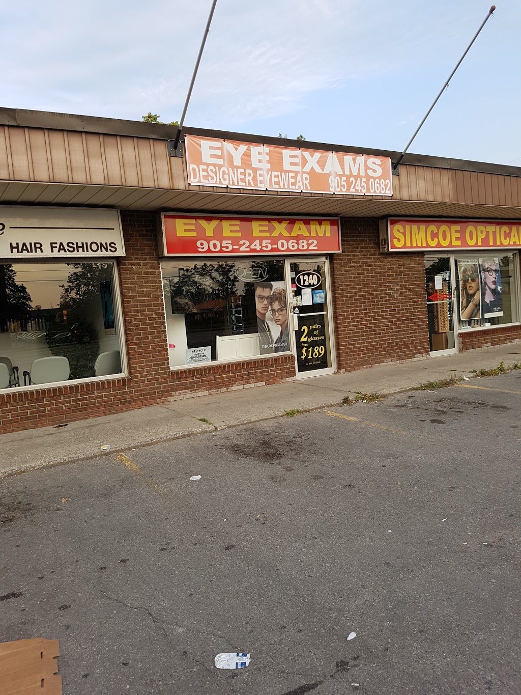 Simcoe Optical Store | 1240 Simcoe St N #5, Oshawa, ON L1G 4X3, Canada | Phone: (905) 245-0682