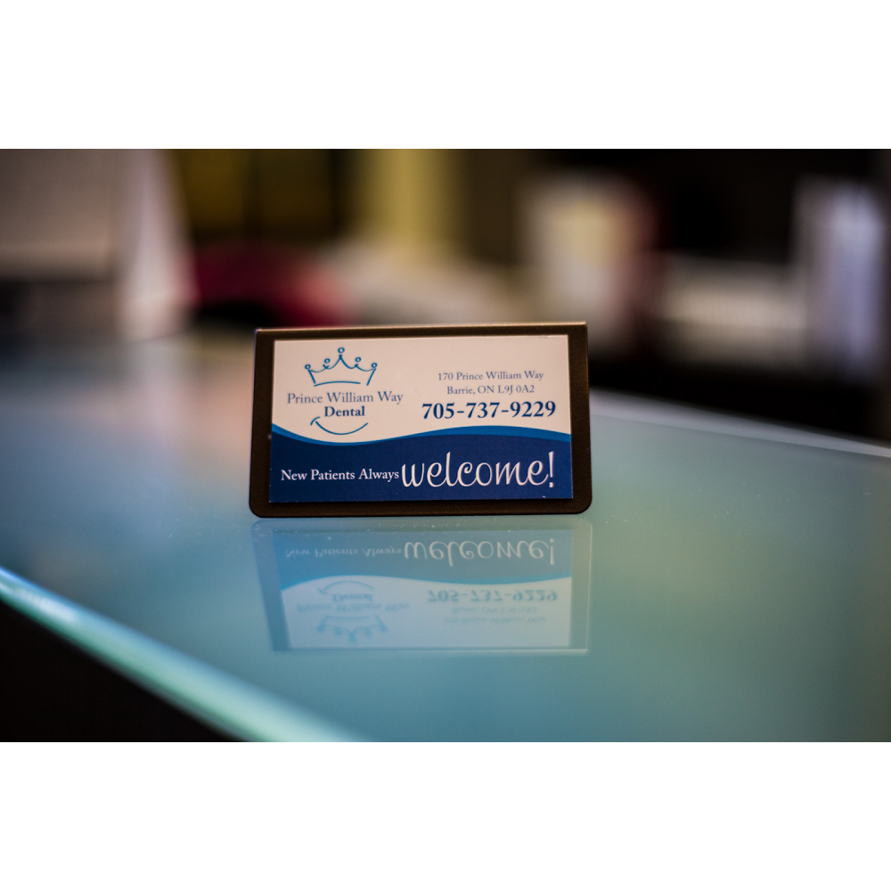 Prince William Way Dental | 172 Prince William Way #10, Barrie, ON L9G 0G7, Canada | Phone: (705) 721-9229