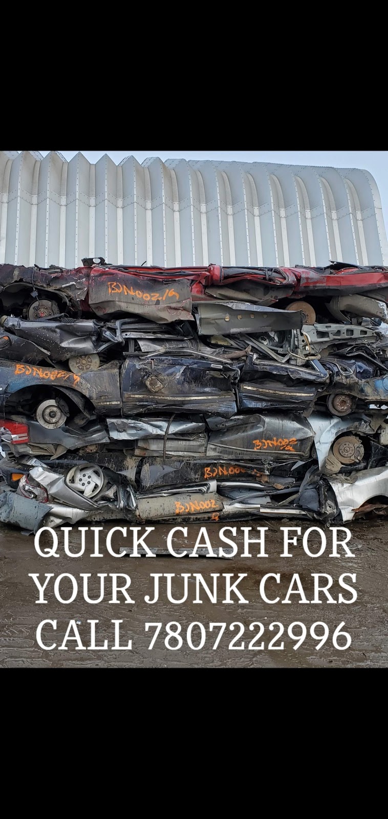 QUICK CASH FOR JUNK CARS EDMONTON | 11221 228 St NW, Edmonton, AB T5S 2X9, Canada | Phone: (780) 722-2996