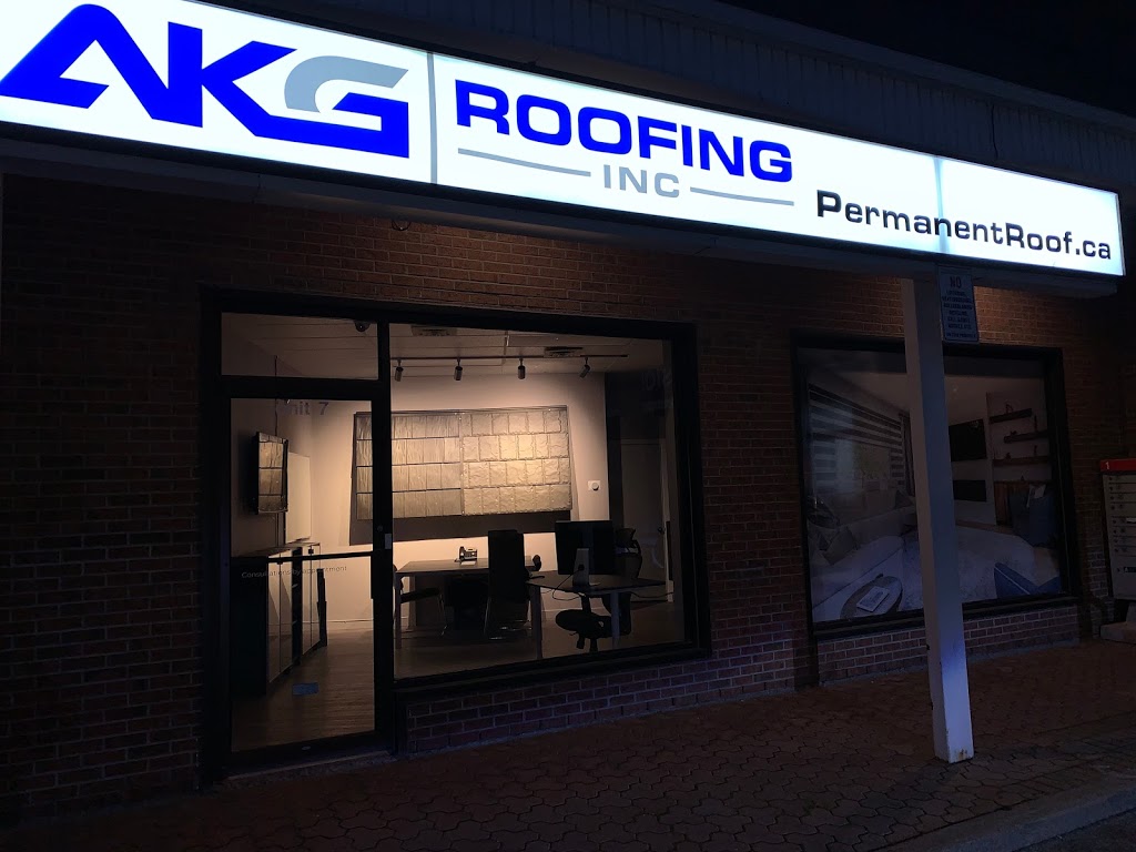 AKG Roofing Inc. | 185 Thickson Rd #7, Whitby, ON L1N 6T9, Canada | Phone: (416) 238-2193