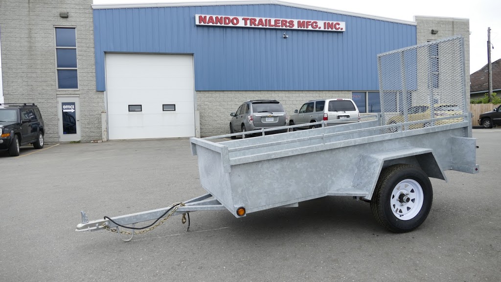 Nando Trailers Manufacturing And Hitches | 1368 Rymal Rd E, Hamilton, ON L8W 3N1, Canada | Phone: (905) 575-1218