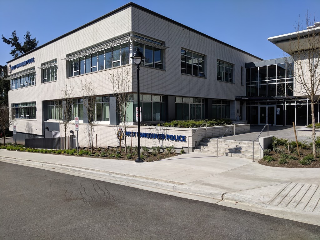 West Vancouver Police Department | 755 16th St, West Vancouver, BC V7V 0B8, Canada | Phone: (604) 925-7300