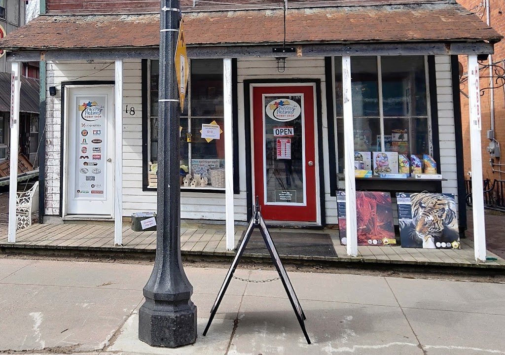 Puzzles & Pastimes Hobby Shop | 18 Coldwater Rd, Coldwater, ON L0K 1E0, Canada | Phone: (705) 717-3462