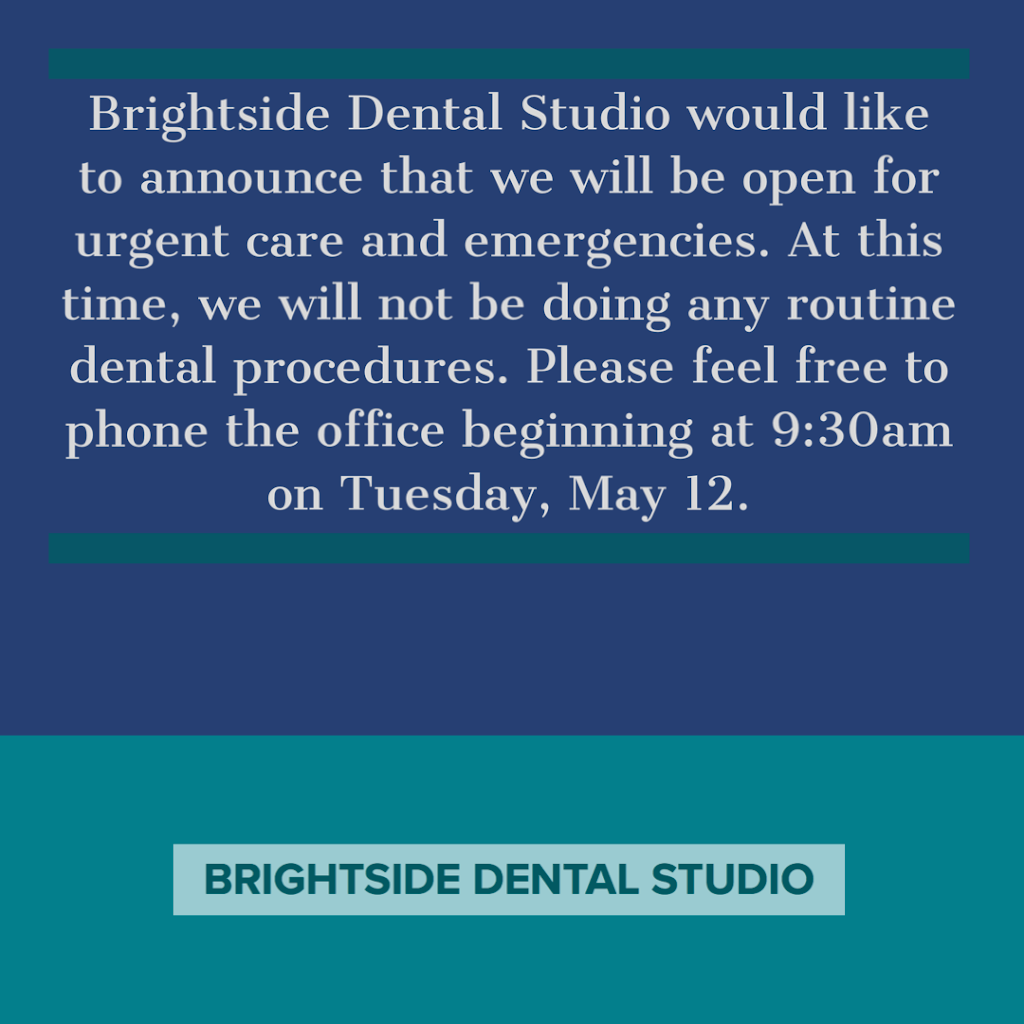Brightside Dental Studio | dentist | 3602 Taylor St E, Saskatoon, SK S7H 5H9, Canada | 3069554131 OR +1 306-955-4131