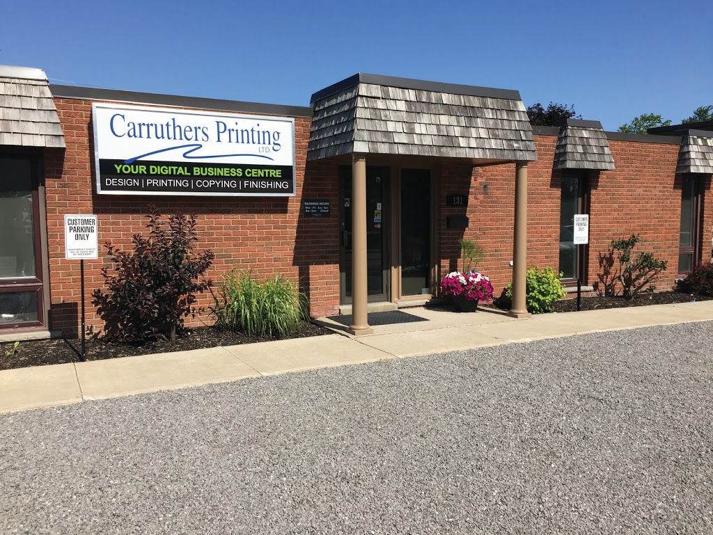 Carruthers Printing Ltd. | 131 College St, Smithville, ON L0R 2A0, Canada | Phone: (905) 957-3751