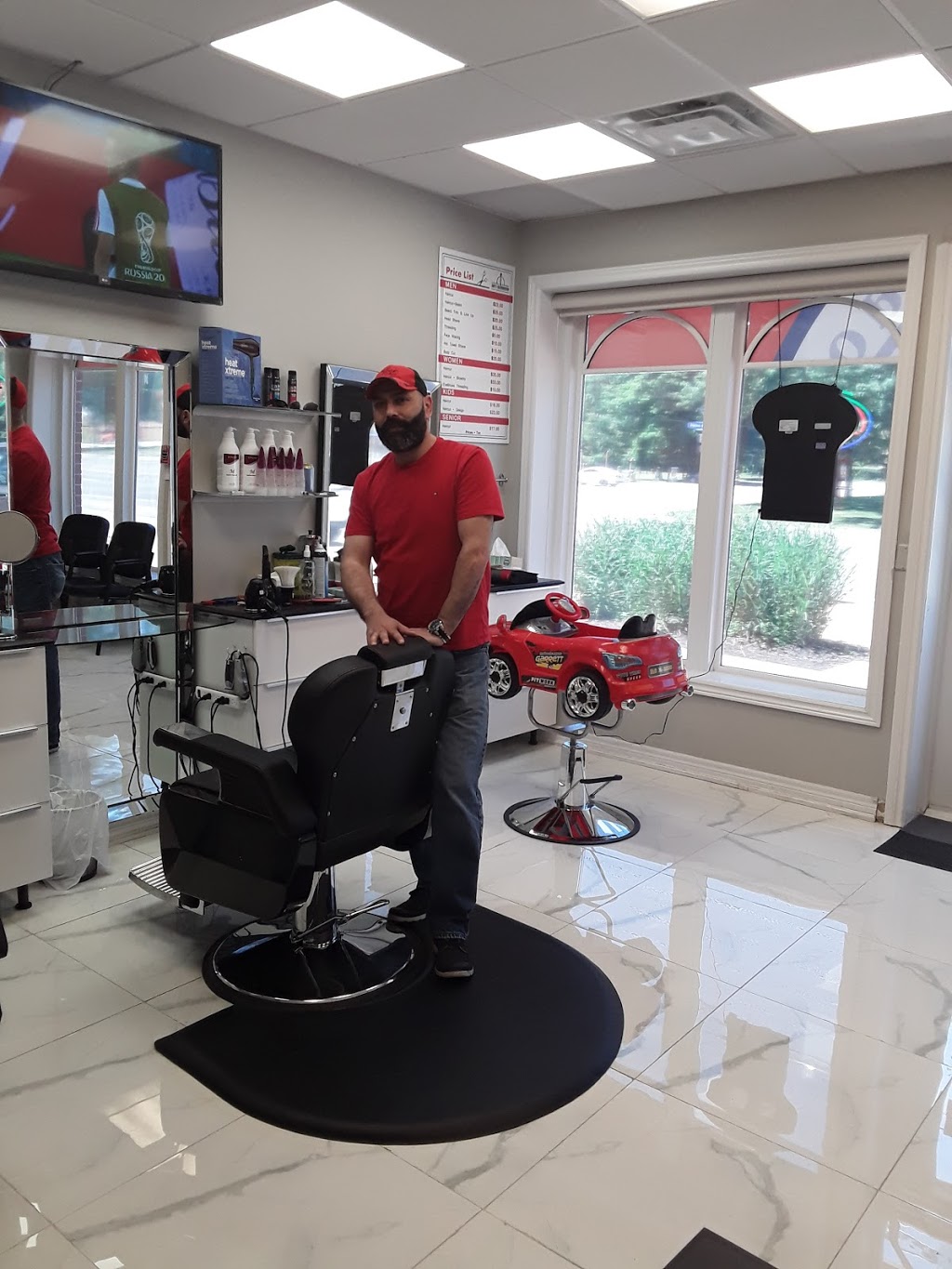Abes Hairdesign Barbershop | 394 Plains Rd E, Burlington, ON L7T 2C8, Canada | Phone: (905) 632-2237