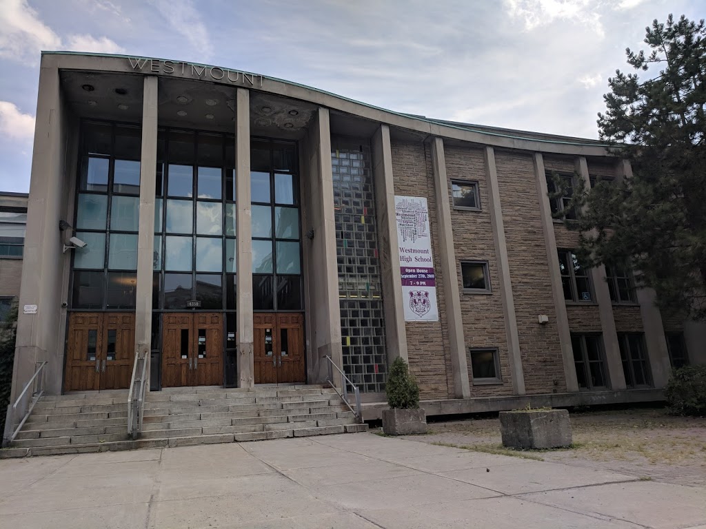 Westmount High School | 4350 Rue Sainte-Catherine, Westmount, QC H3Z 1R1, Canada | Phone: (514) 933-2701