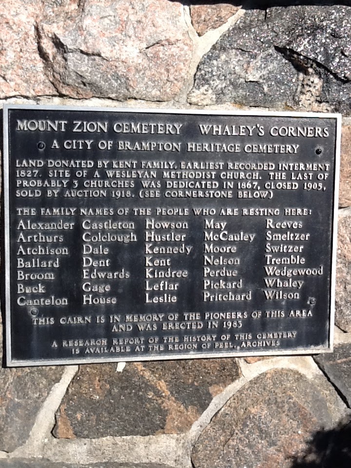 Mount Zion Cemetery | 8175 Winston Churchill Blvd, Brampton, ON L6Y 0A3, Canada
