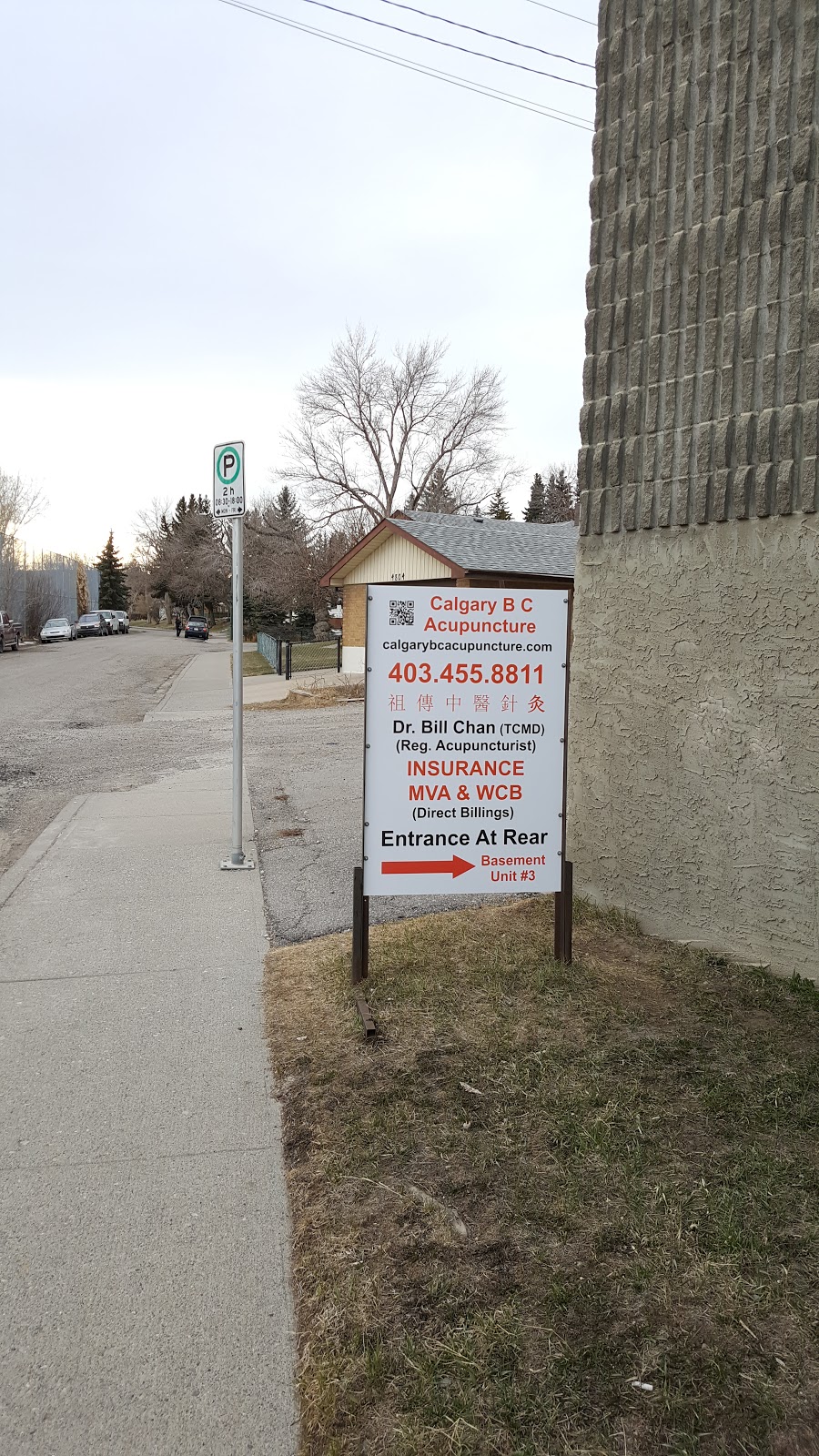 Calgary B C Acupuncture | 4803 Centre Street N.W., basement #3 Entrance from back alley on, Laycock Dr NW, Calgary, AB T2E 2Z6, Canada | Phone: (403) 455-8811