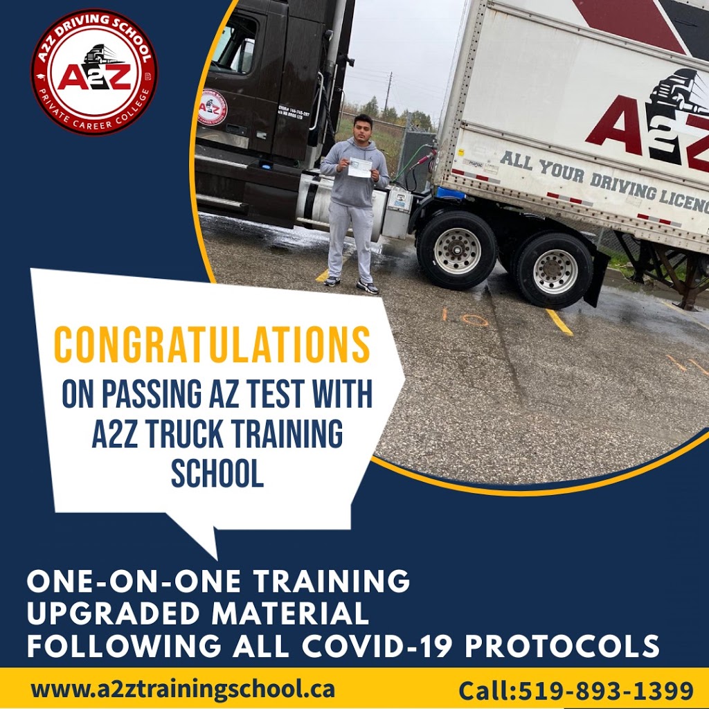 A2z Training School | 44 Beasley Dr Second Floor, Kitchener, ON N2E 1Y6, Canada | Phone: (647) 205-1299