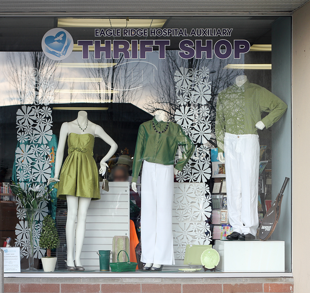 Eagle Ridge Hospital Auxiliary Thrift Shop | 2811 Shaughnessy St, Port Coquitlam, BC V3C 3H1, Canada | Phone: (604) 469-3338