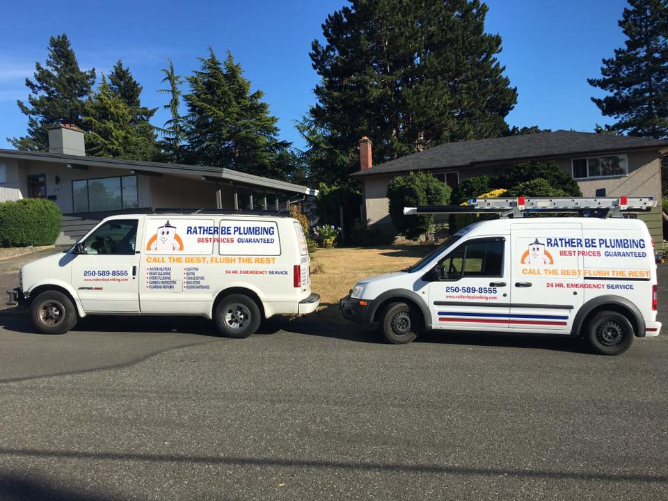 Rather Be Plumbing Ltd | 756 Chesterlea Rd, Victoria, BC V8X 3R2, Canada | Phone: (250) 589-8555
