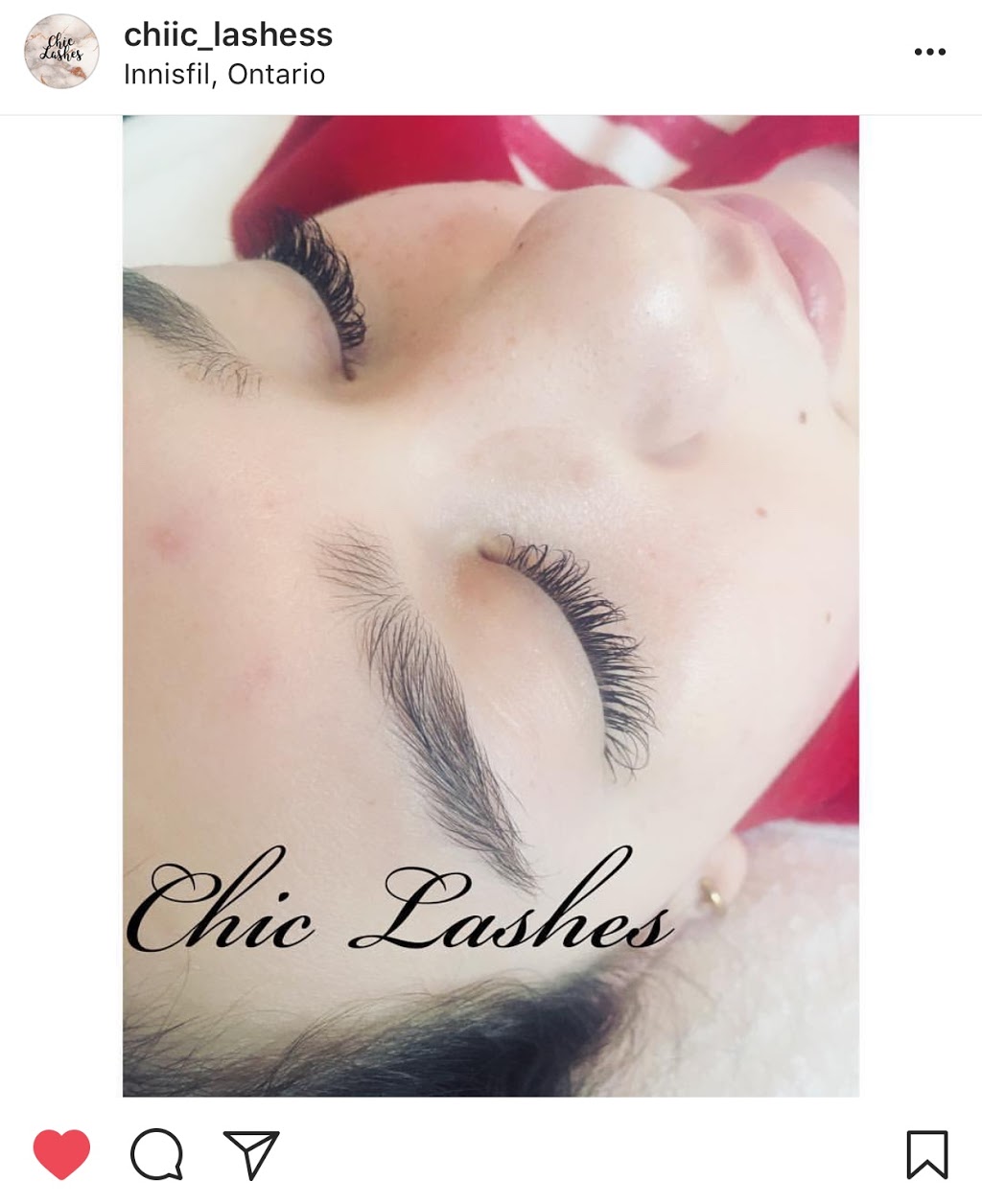 Chic Lashes | 1031 Wickham Rd, Innisfil, ON L9S 0N5, Canada | Phone: (416) 768-0702