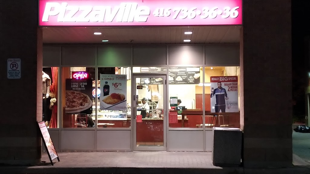 Pizzaville | 9200 Weston Rd, Woodbridge, ON L4H 2P8, Canada | Phone: (416) 736-3636