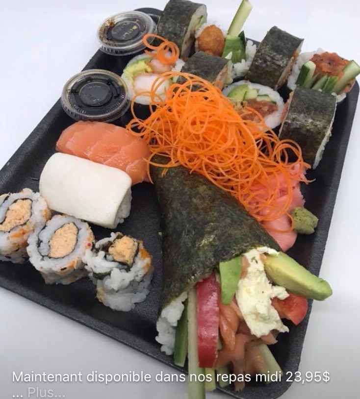 Sushi Marché DOrient | 340 Rue Seigneuriale, Québec, QC G1C 3P9, Canada | Phone: (418) 660-4884