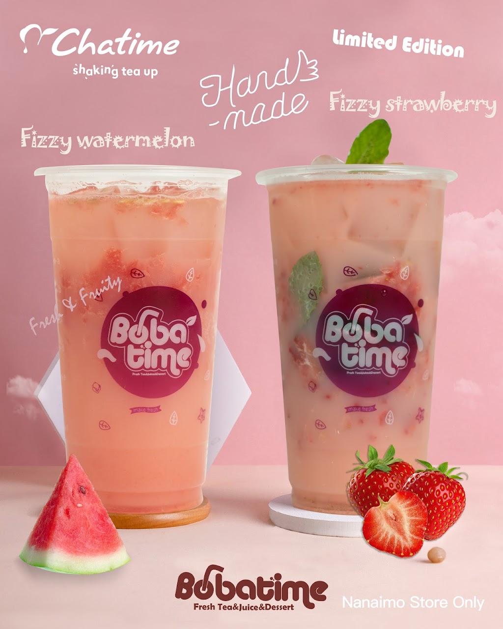 BobaTime- Chatime Nanaimo | 2980 North, Island Hwy N #520, Nanaimo, BC V9T 5V4, Canada | Phone: (250) 585-6568