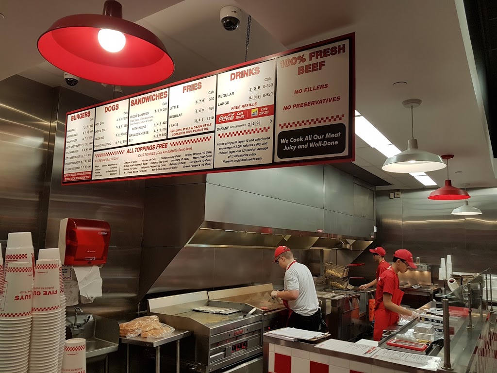 Five Guys | 3582 Major MacKenzie Dr W, Vaughan, ON L4H 3T6, Canada | Phone: (905) 303-2366