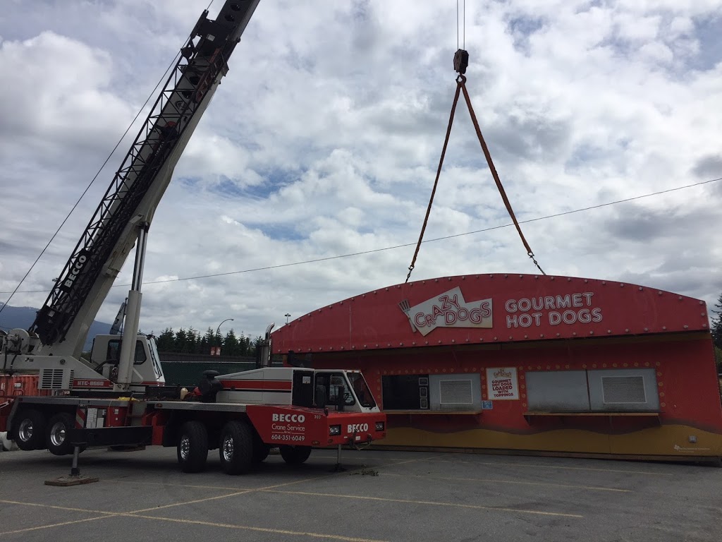 BECCO Crane Service Inc. | 1917 Eureka Ave, Port Coquitlam, BC V3C 5P6, Canada | Phone: (604) 351-6049