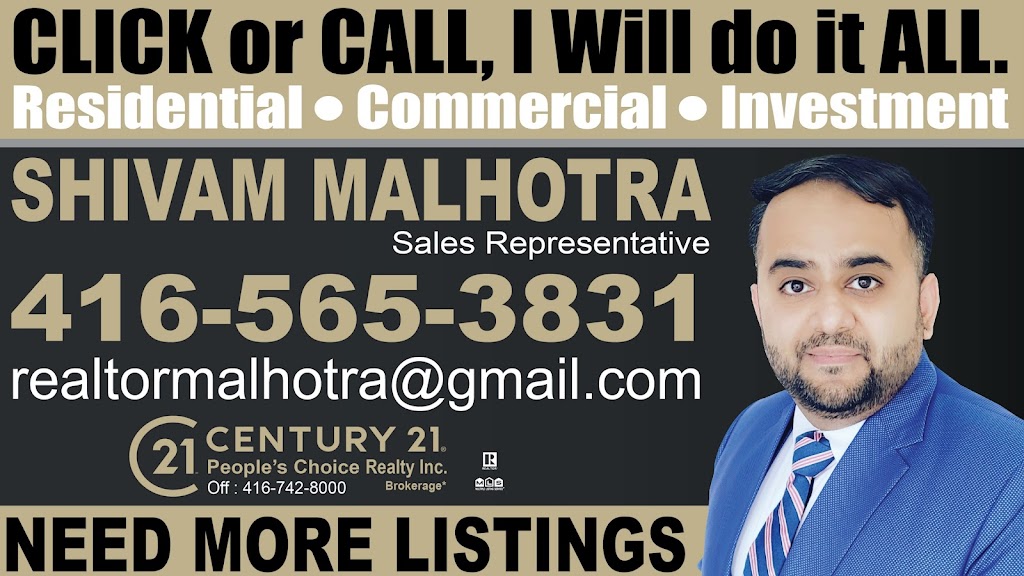REALTOR MALHOTRA | 21 Markbrook Ln, Etobicoke, ON M9V 5E4, Canada | Phone: (416) 565-3831