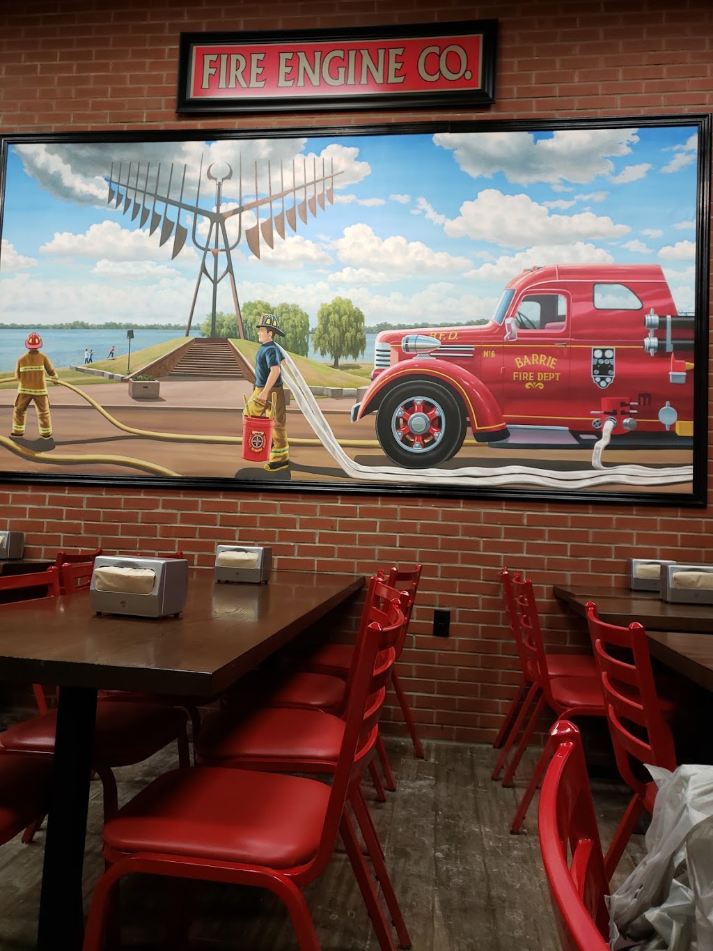 Firehouse Subs | 454 Bayfield St, Barrie, ON L4M 5A2, Canada | Phone: (705) 721-8881