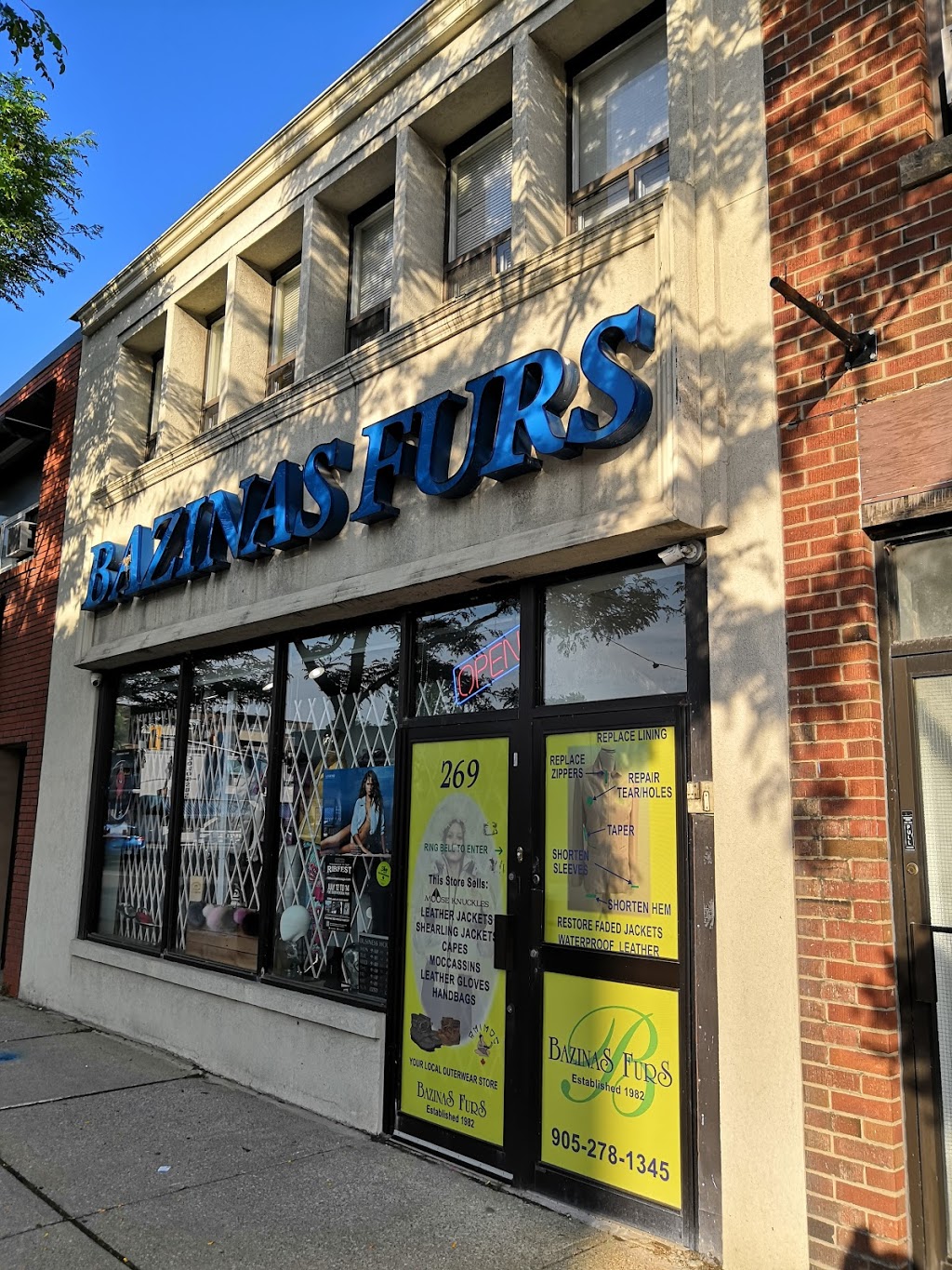 Bazinas Furs | 269 Lakeshore Rd E, Mississauga, ON L5G 1G8, Canada | Phone: (905) 278-1345