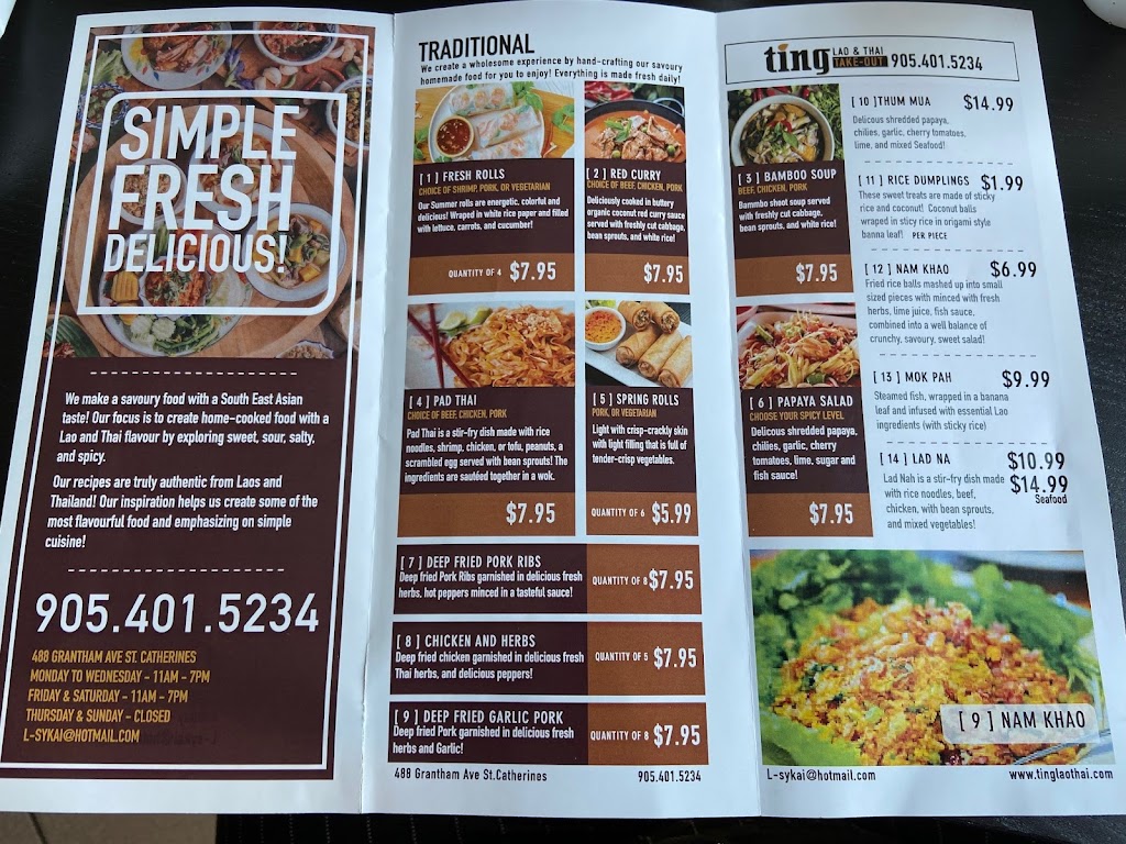 TING LAO Thai take out | in side my choice food store, 488 Grantham Ave, St. Catharines, ON L2M 3J7, Canada | Phone: (905) 401-5234