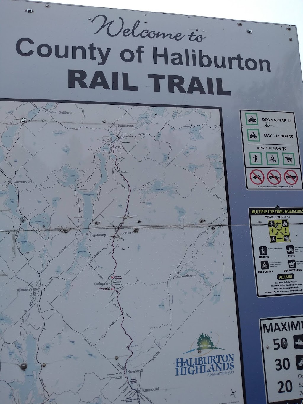Haliburton County Rail Trail | Haliburton County Rail Trail, Haliburton, ON K0M, Canada | Phone: (705) 286-1762